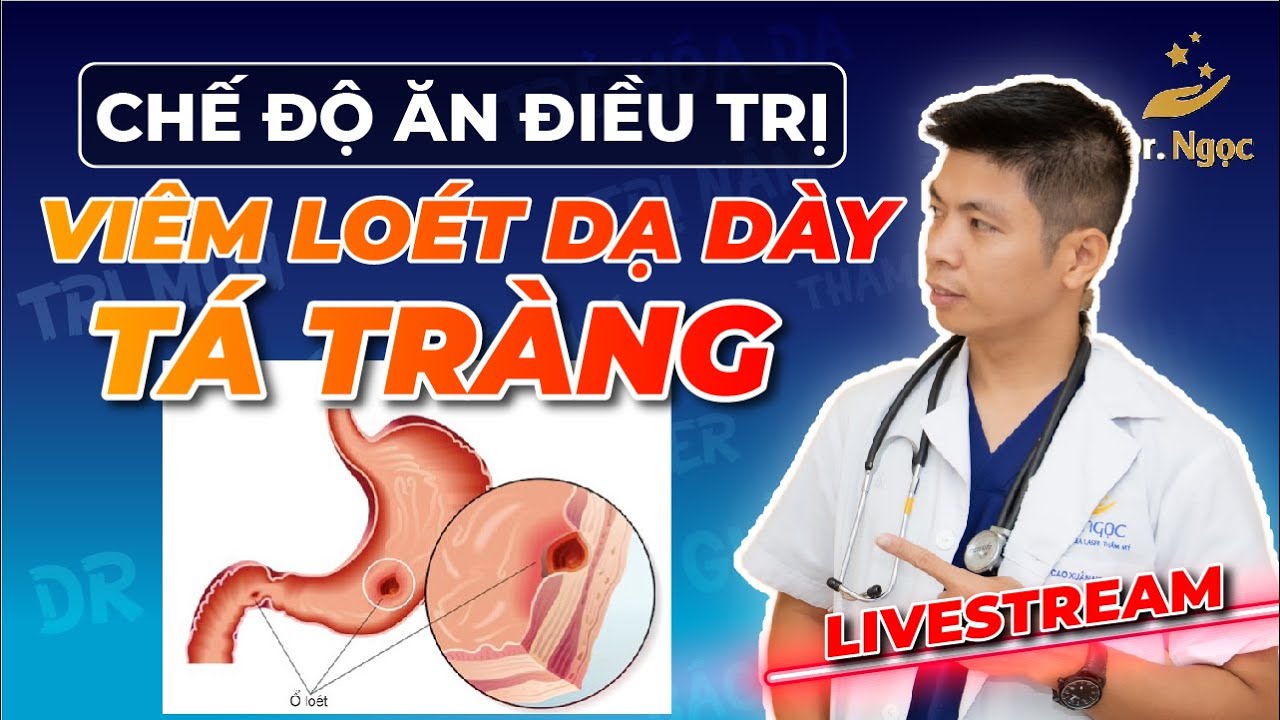 Chế độ ăn giúp điều trị viêm loét dạ dày tá tràng
