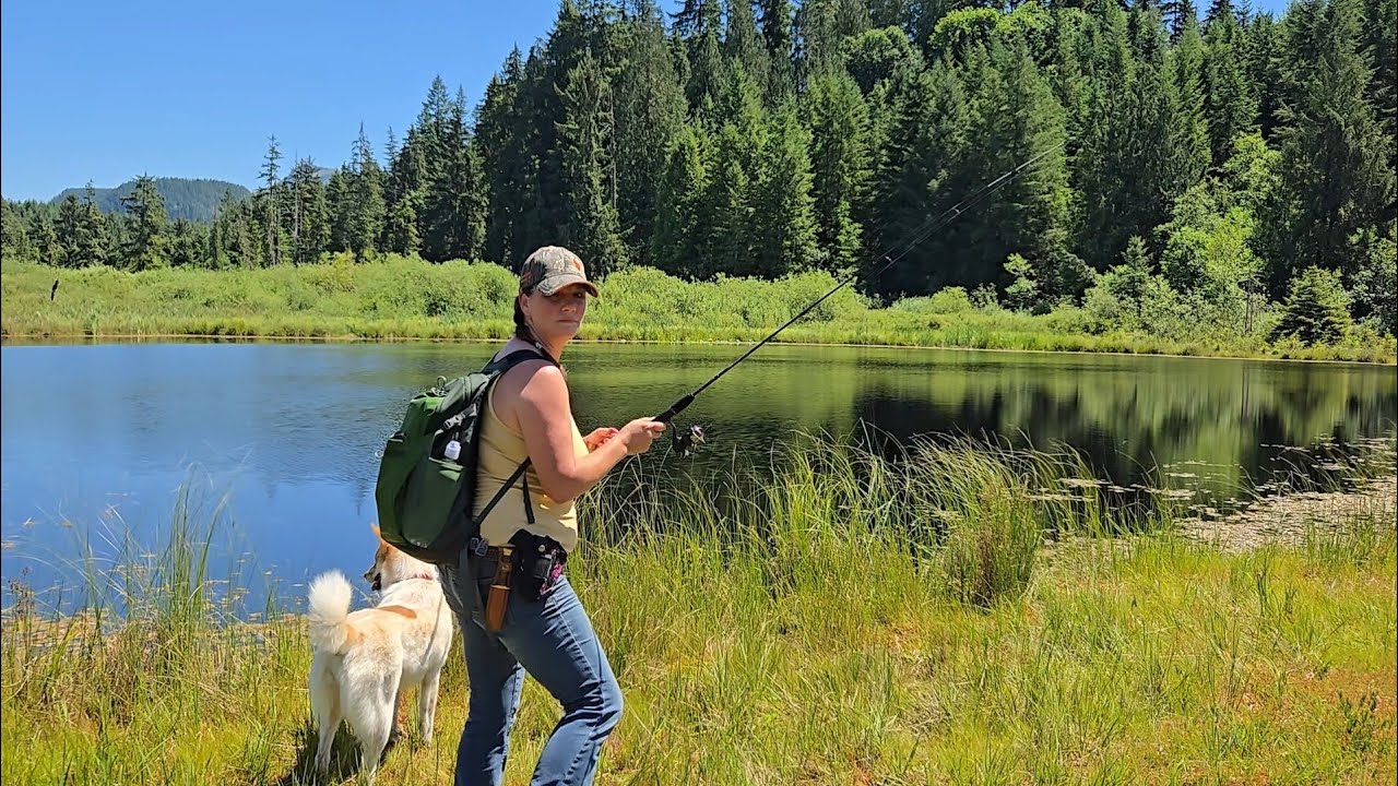 Overnight Camping ~ Secret Bog fishing! 🎣
