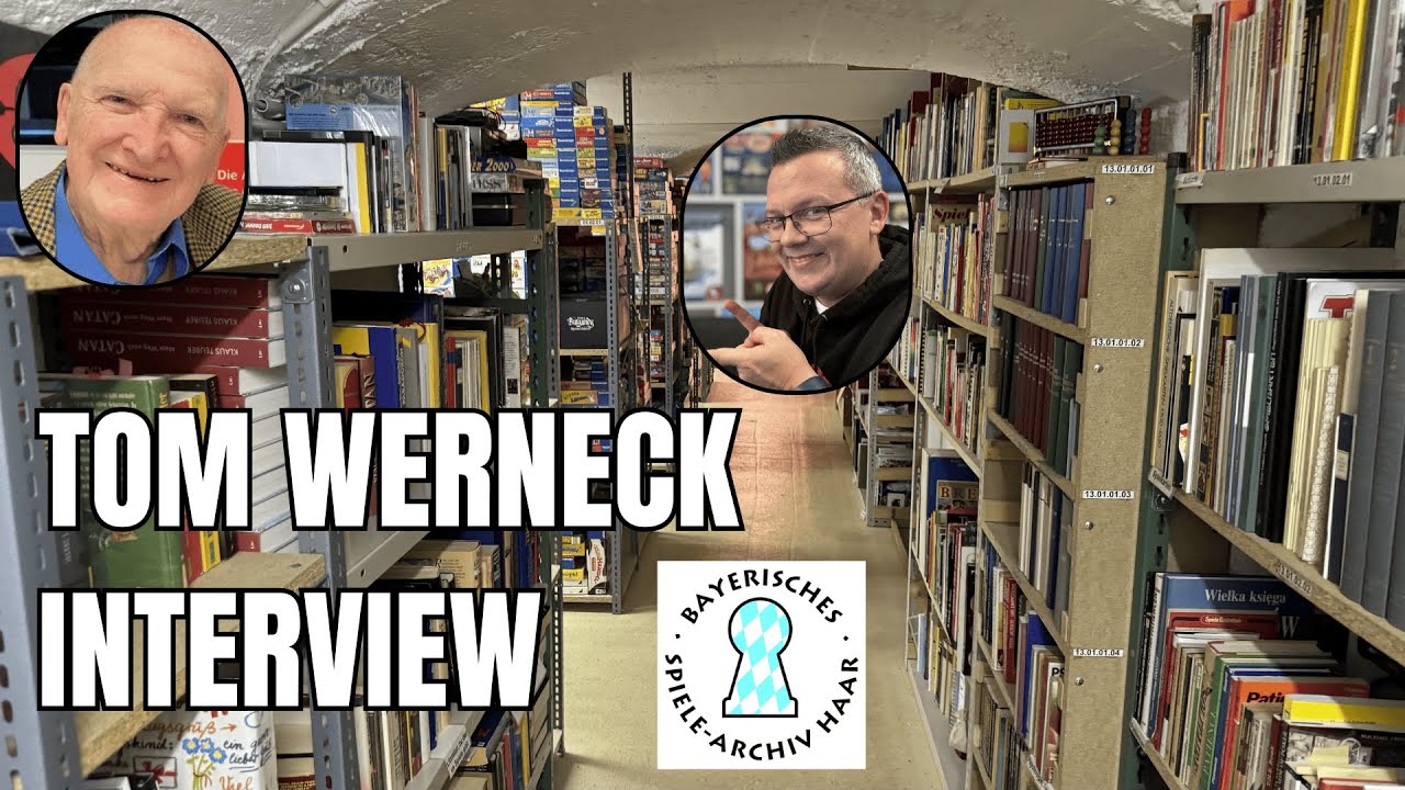 Fast 20000 Spiele - Bayerisches Spiele-Archiv Haar e.V. - Rundgang und Interview mit Tom Werneck