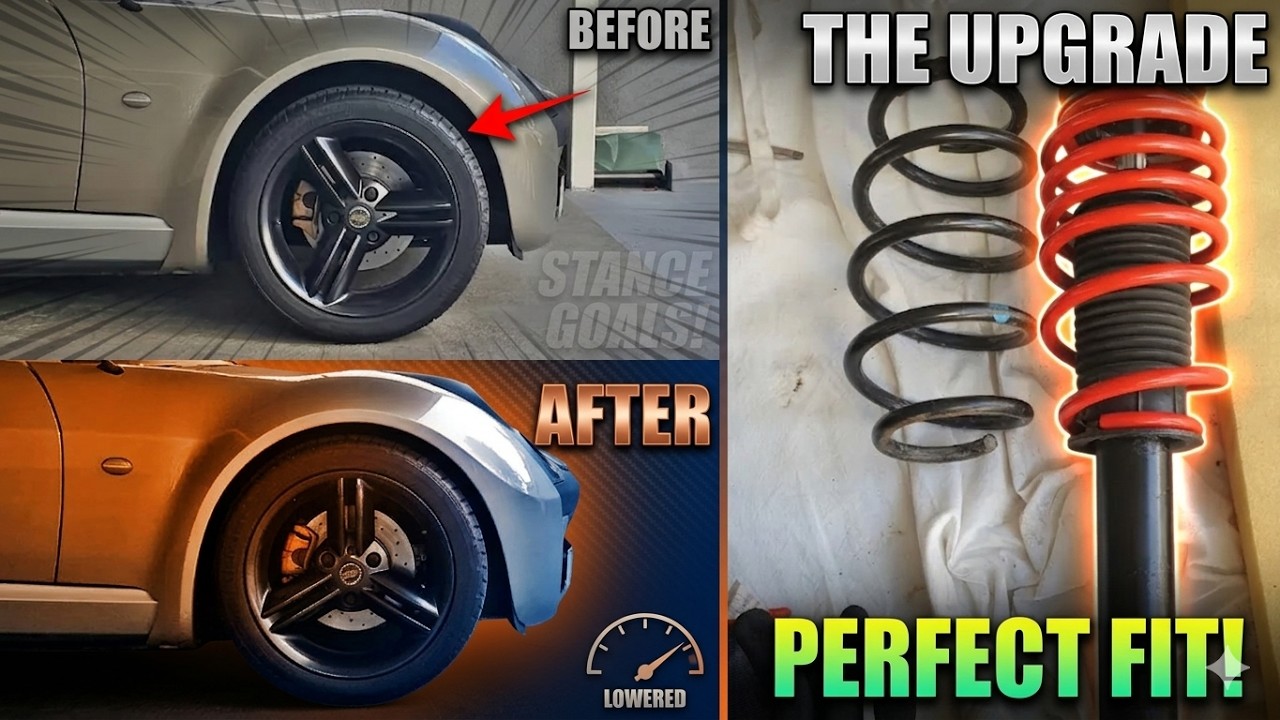 Installing Cheapest Lowering Springs for Roadster - TA Technix