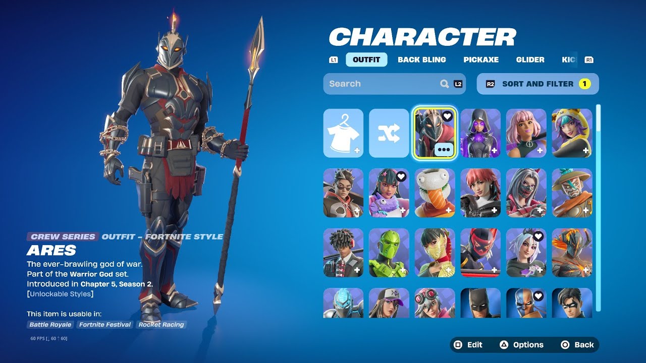 My Fortnite locker (updated)