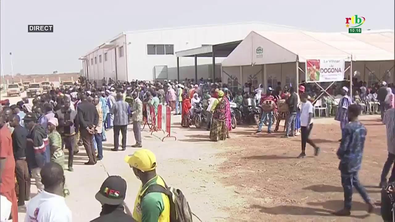 RTB - Inauguration de l'usine de transformation de tomate de Bobo Dioulasso.