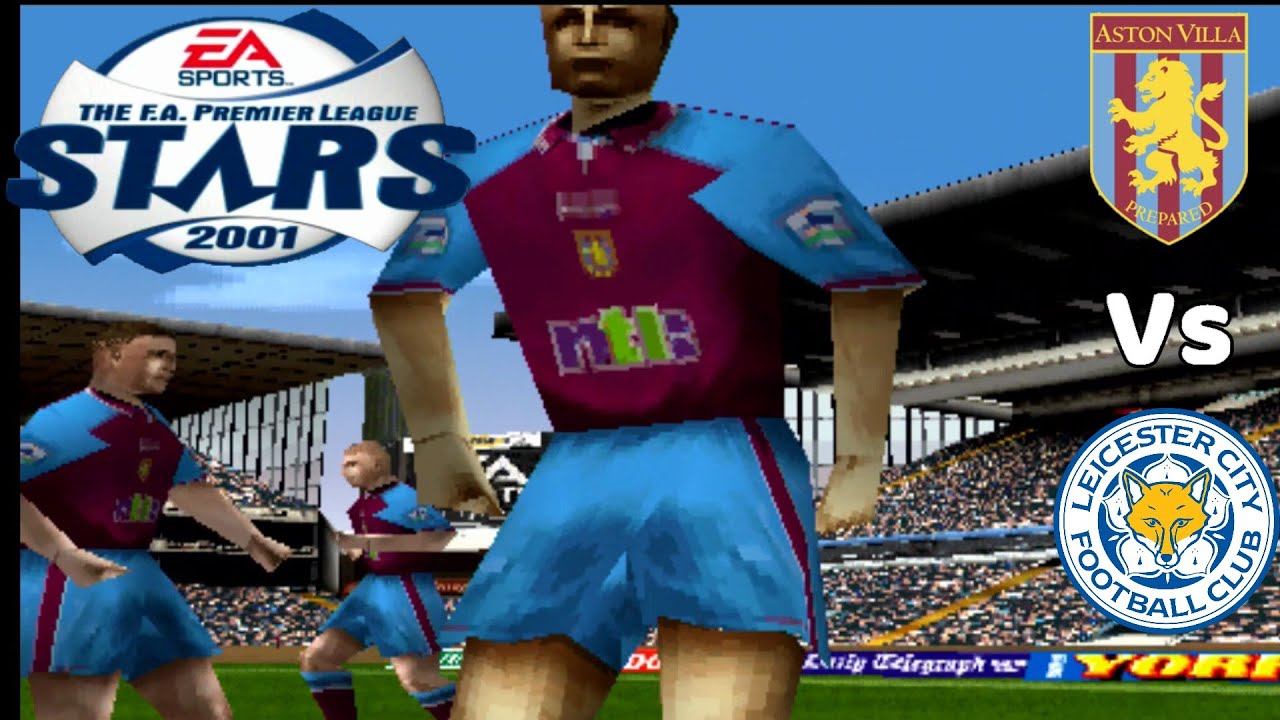 FA Premier League Stars 2001 (PS1) Aston Villa Vs Leicester City