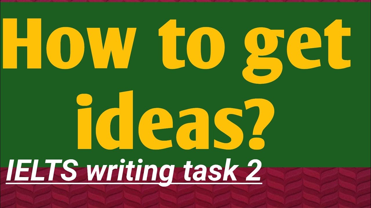 IELTS WRITING TASK 2 | How to generate ideas for #ielts essays writing TIPS 7+ BAND @ielts-9 MONIKA