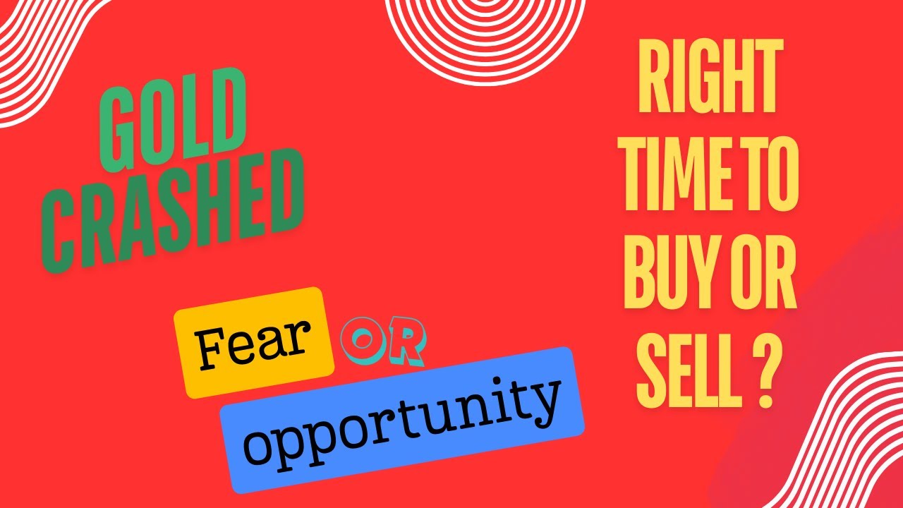 Gold analysis in fear situation || Gold ||