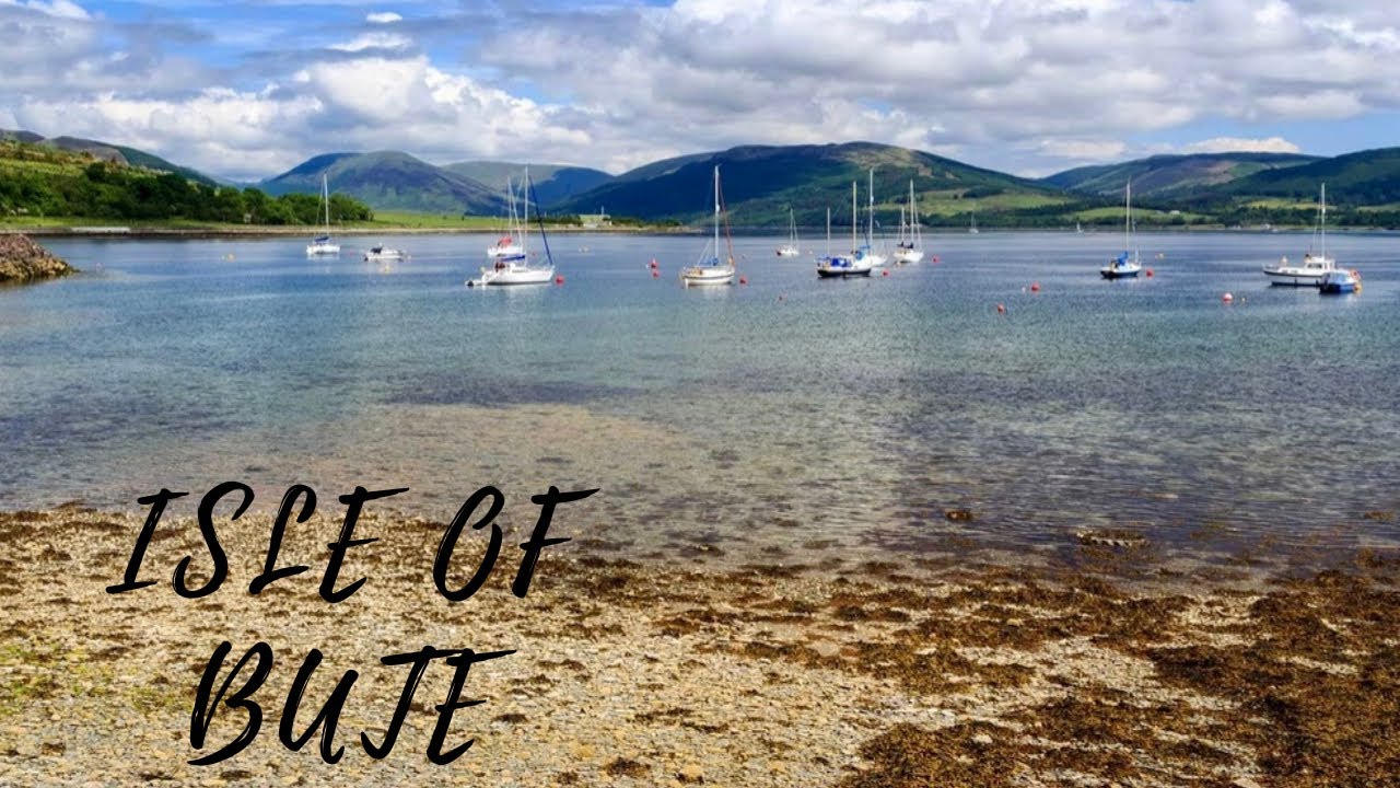 Driving Around Isle of Bute | Stone Circles & Beach | Scotland
