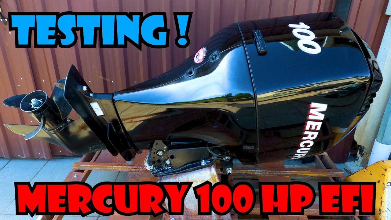 MERCURY / YAMAHA 100 HP OUTBOARD EFI
