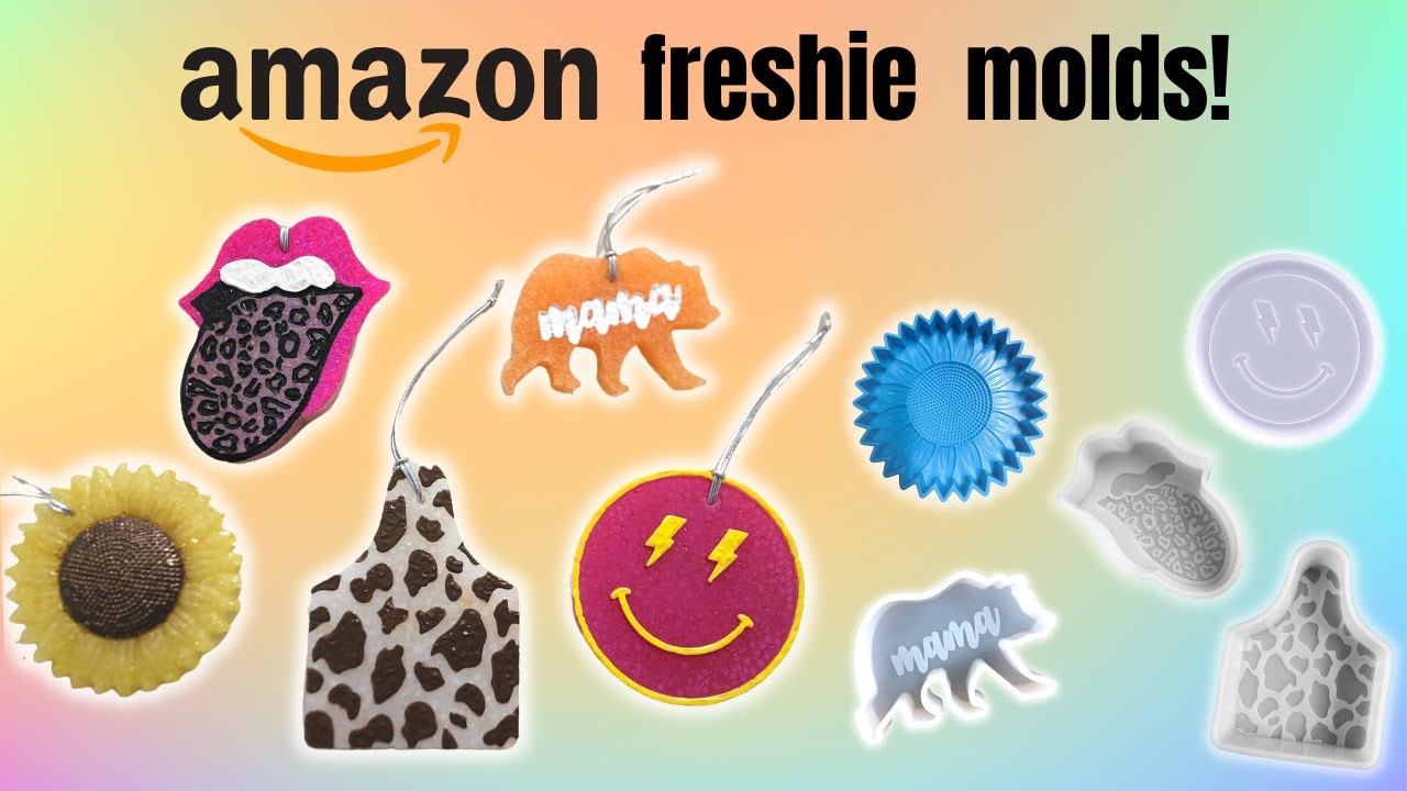 Cheap Amazon Car Freshie Molds You HAVE To Try (part 2) / Detailed Silicone Freshie Molds Review