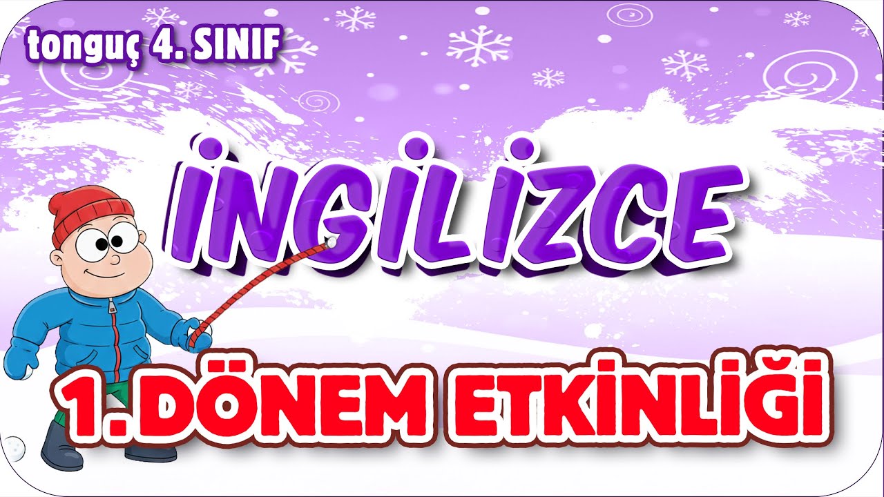 4. Sınıf İngilizce 1. D&ouml;nem Full Tekrar 🔃 #2026