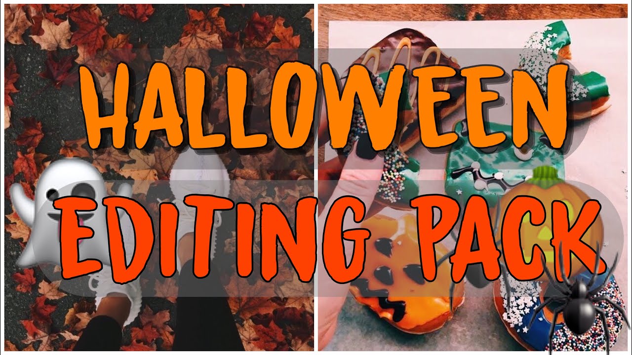 Halloween Editing Pack 2019!! (Overlays, Fonts, Greenscreens, etc...)