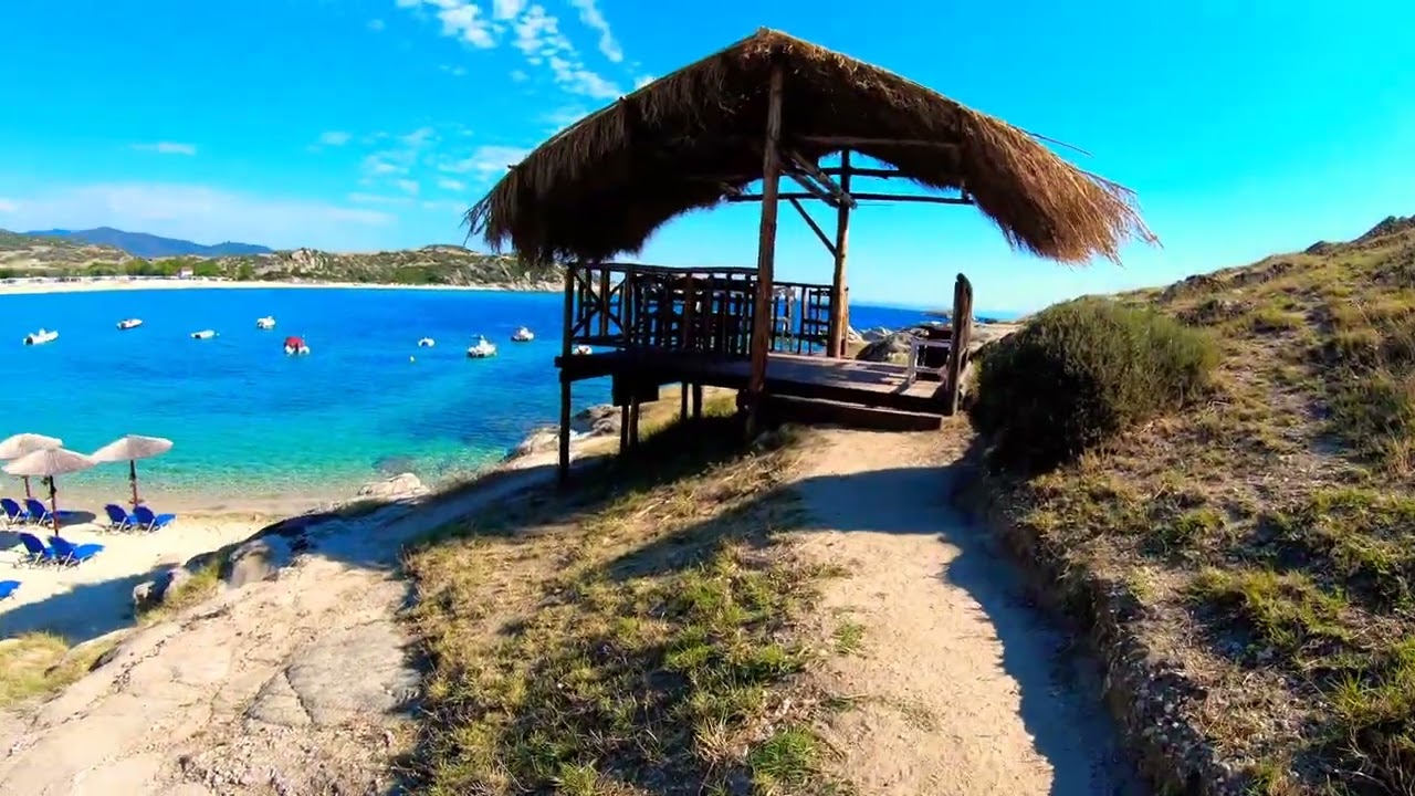 ΠΑΡΑΛΙΑ ΚΡΙΑΡΙΤΣΙ 2022 // KRIARITSI BEACH 2022 // AMAZING CHALKIDIKI  // WALKING TOUR