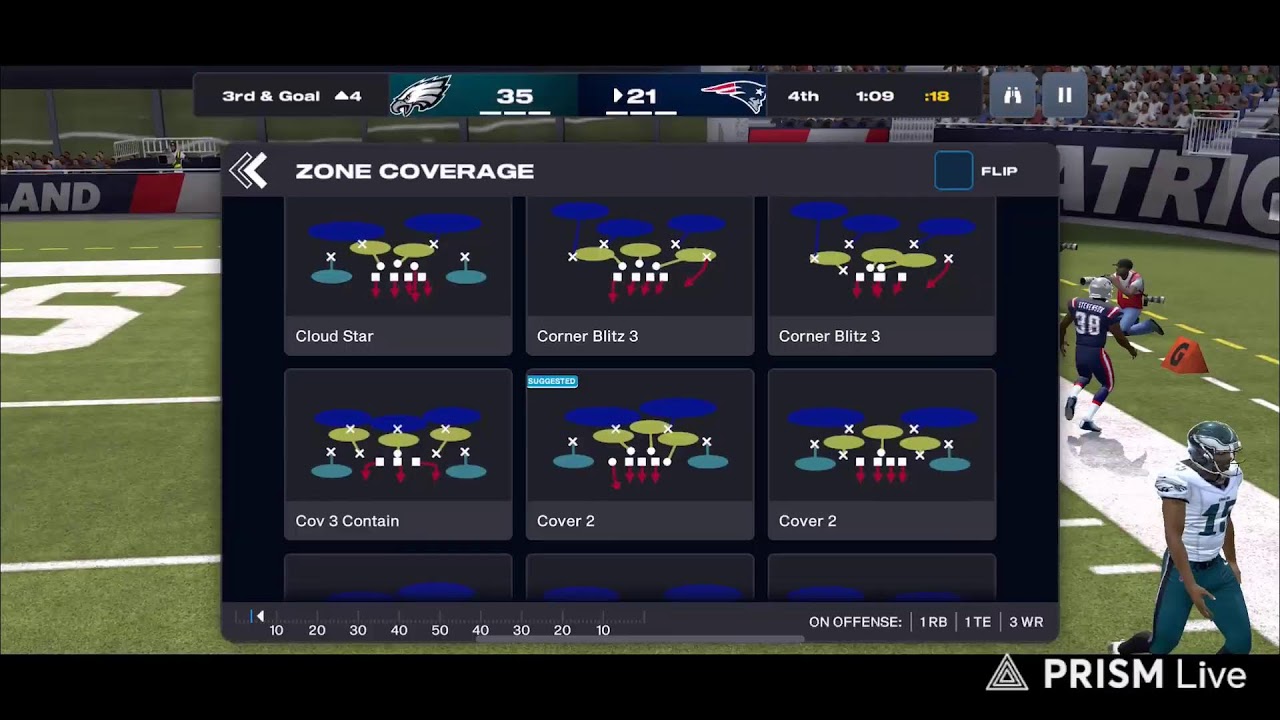 Eagles @ Patriots Week 6 Season 11
