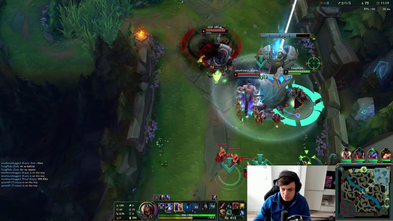 LLStylish gets trolled by Nubrac Teemo Support