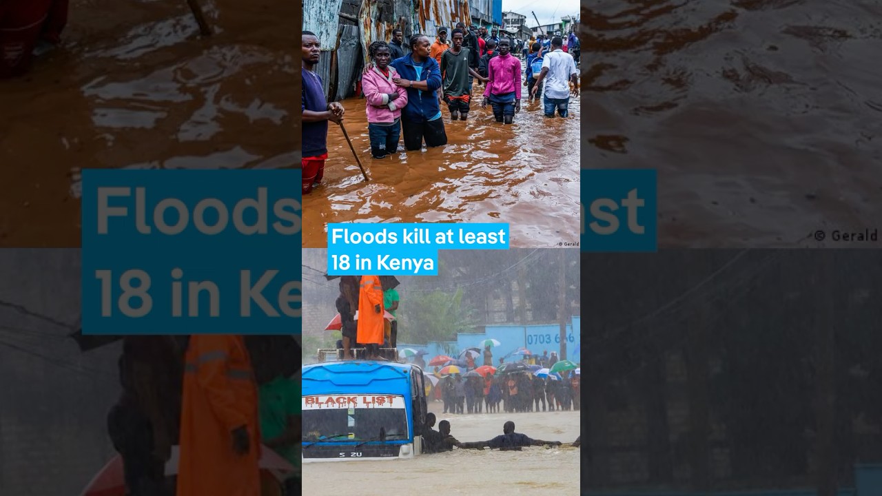 Floods kill at least 18 in Kenya