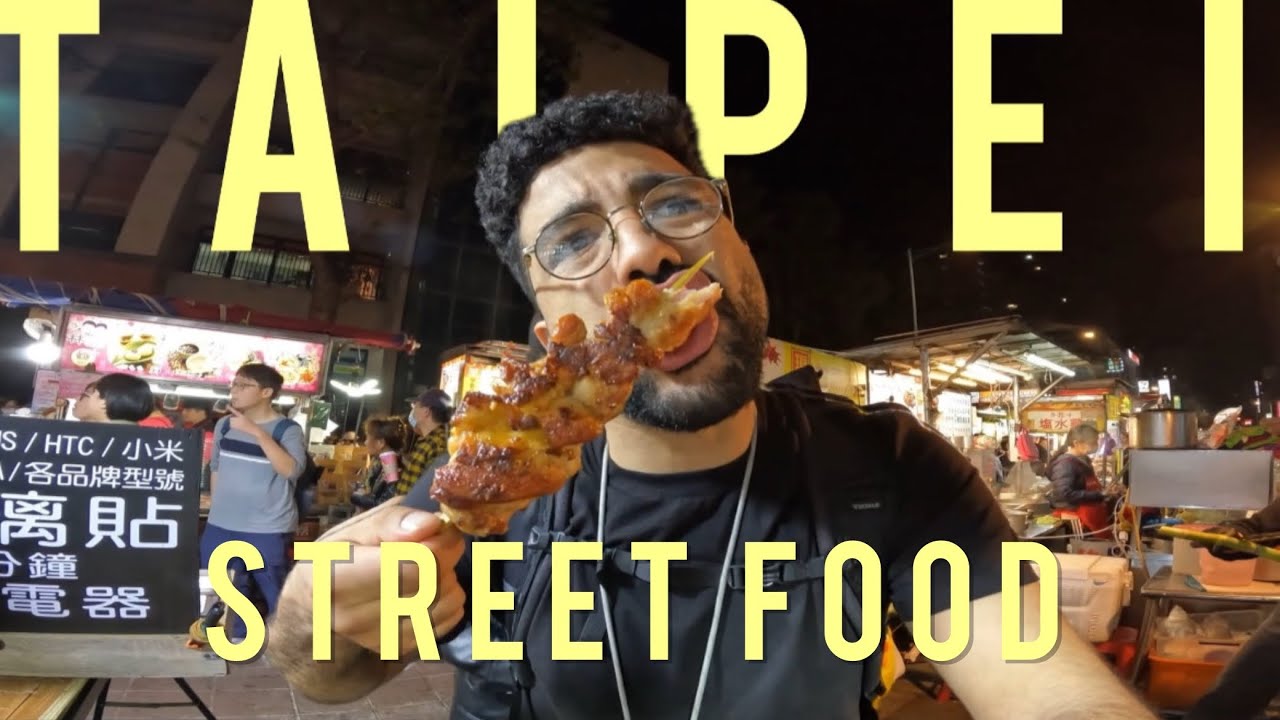 Taipei Street Food Vlog: Exploring Local Markets in Taipei, Taiwan 🇹🇼