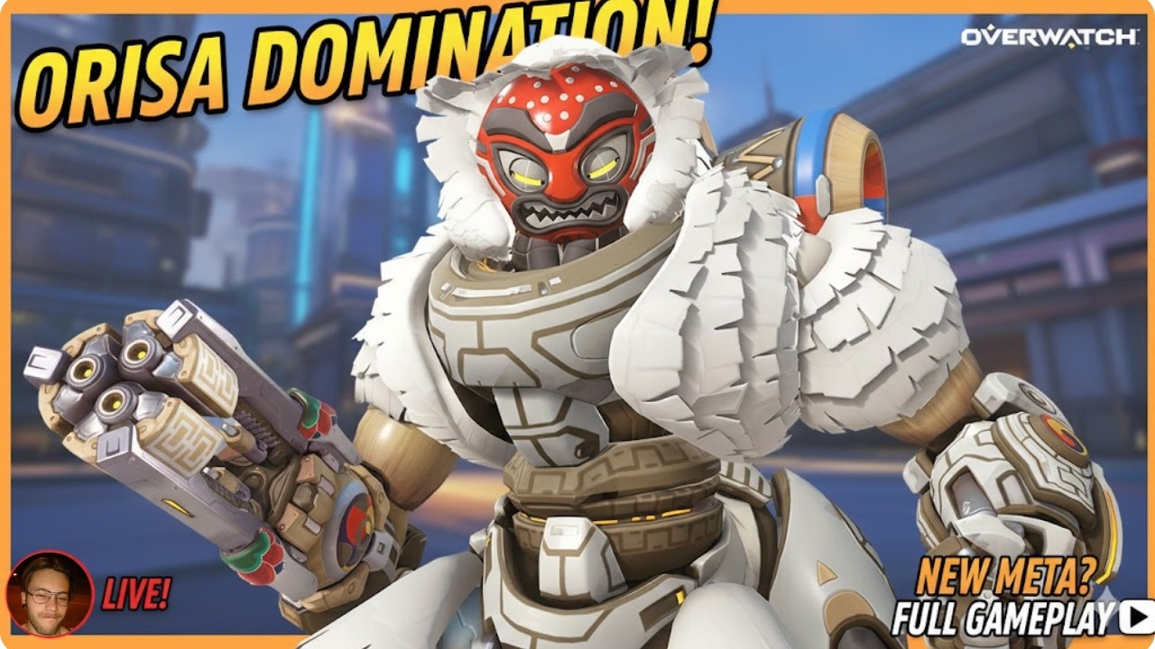 ORISA ESTÁ INVENCÍVEL! 🛡️- GAMEPLAY ORISA OVERWATCH