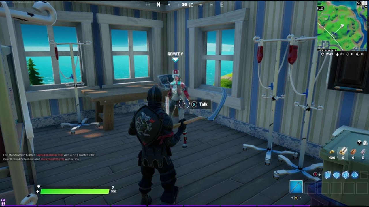 Remedy Character #17 Location Fortnite (Battle Royale)