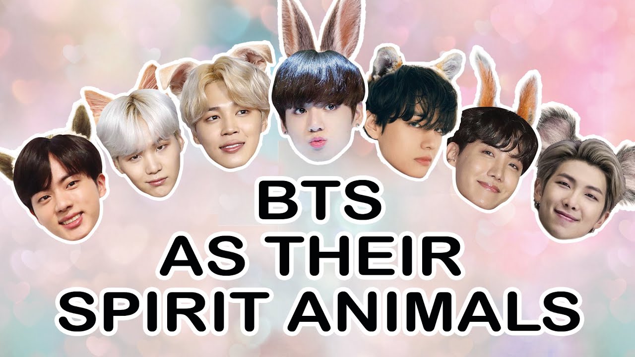 BTS AS THEIR SPIRIT ANIMALS (ACTING ADORABLE AND A MESS AS USUAL!)