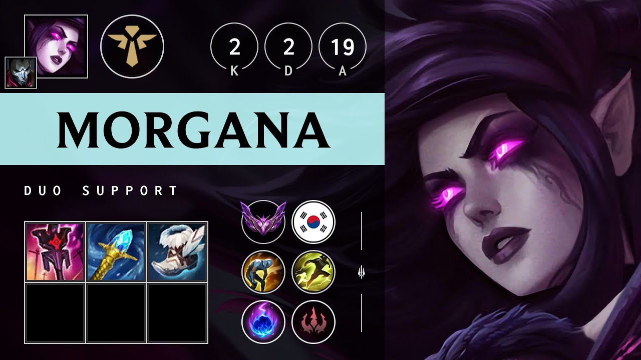 Morgana Support vs Thresh - KR Master Patch 25.18