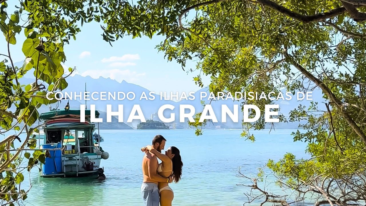 CONHECENDO AS ILHAS PARADISICAS DE ILHA GRANDE - PASSEIO DE LANCHA #ilhagrande #viagem