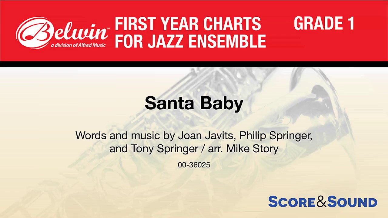 Santa Baby, arr. Mike Story – Score & Sound