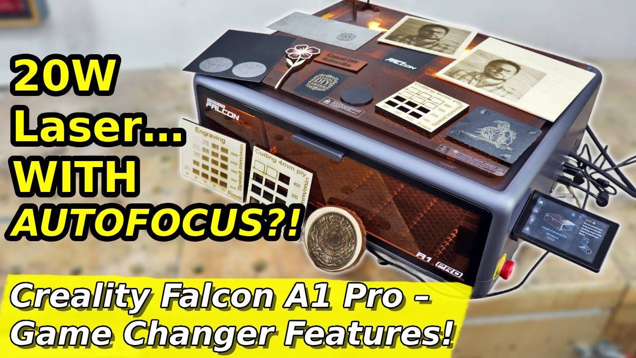 Creality Falcon A1 Pro Review – Worth the Upgrade? 🔥 Full Test & Comparison!