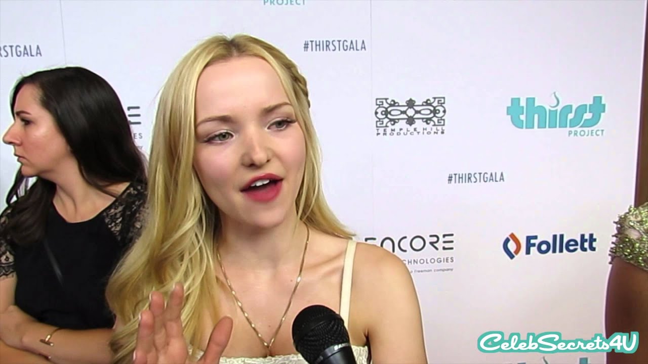 Dove Cameron Talks DESCENDANTS, Her Band & Eyelashes - Thirst Project Gala
