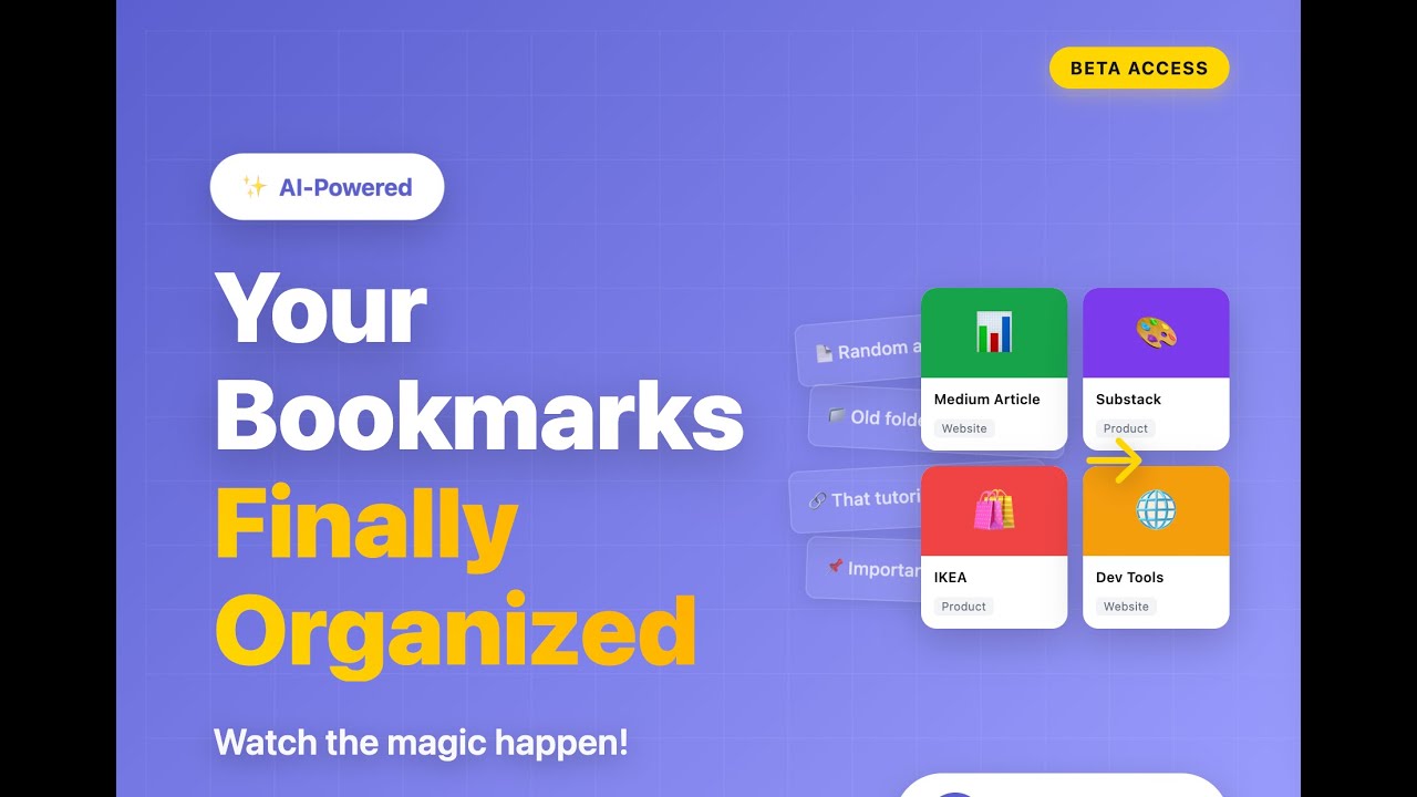 Getting Started with Bookmarkify - The AI Bookmark Manager That Changes Everything