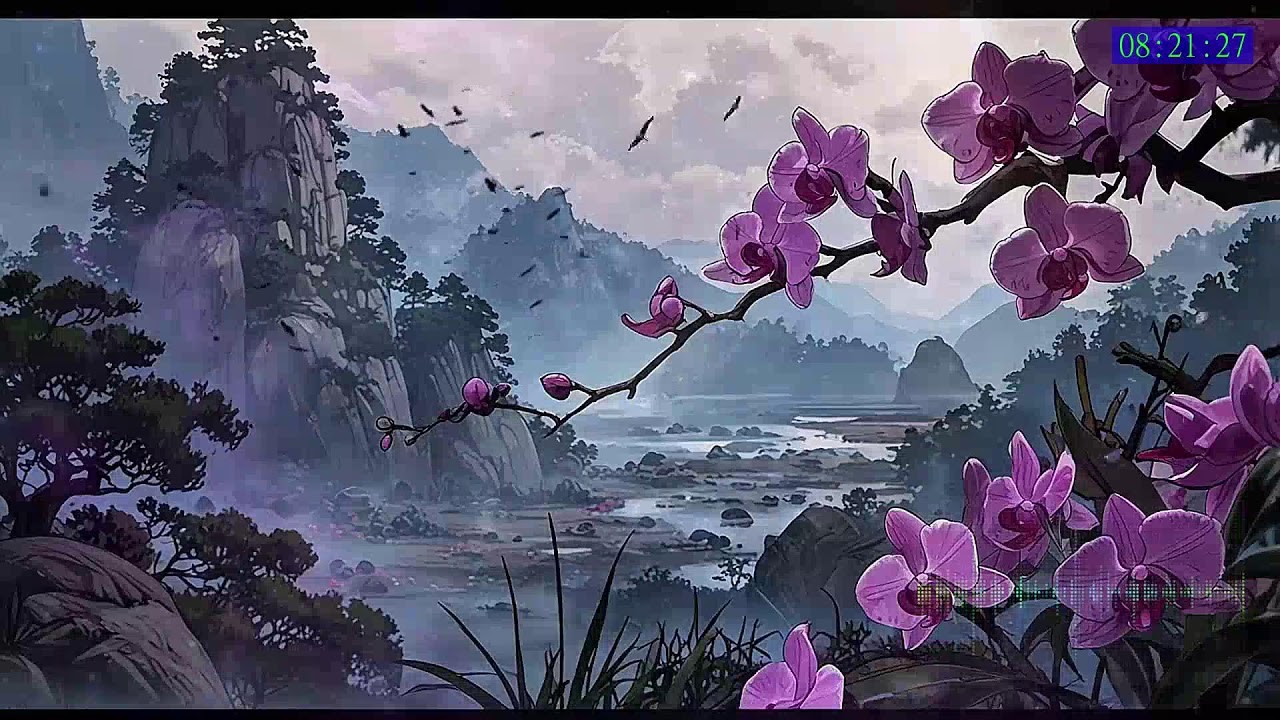 Gentle Chinese Flute and Guzheng Harmony