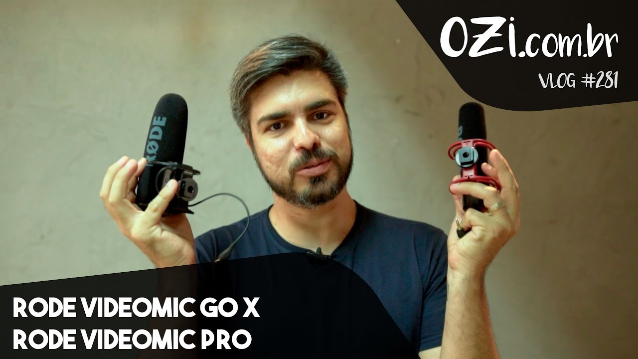 🔴 RODE VIDEOMIC GO X RODE VIDEOMIC PRO - OZI Vlog #281