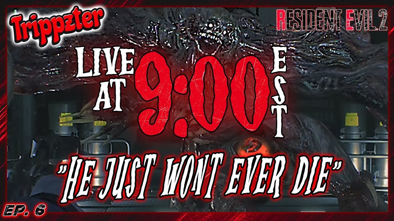 |LIVE| HE JUST WONT EVER DIE (Resident Evil 2 pt. 6) (beginning of Claire's storyline after!!)