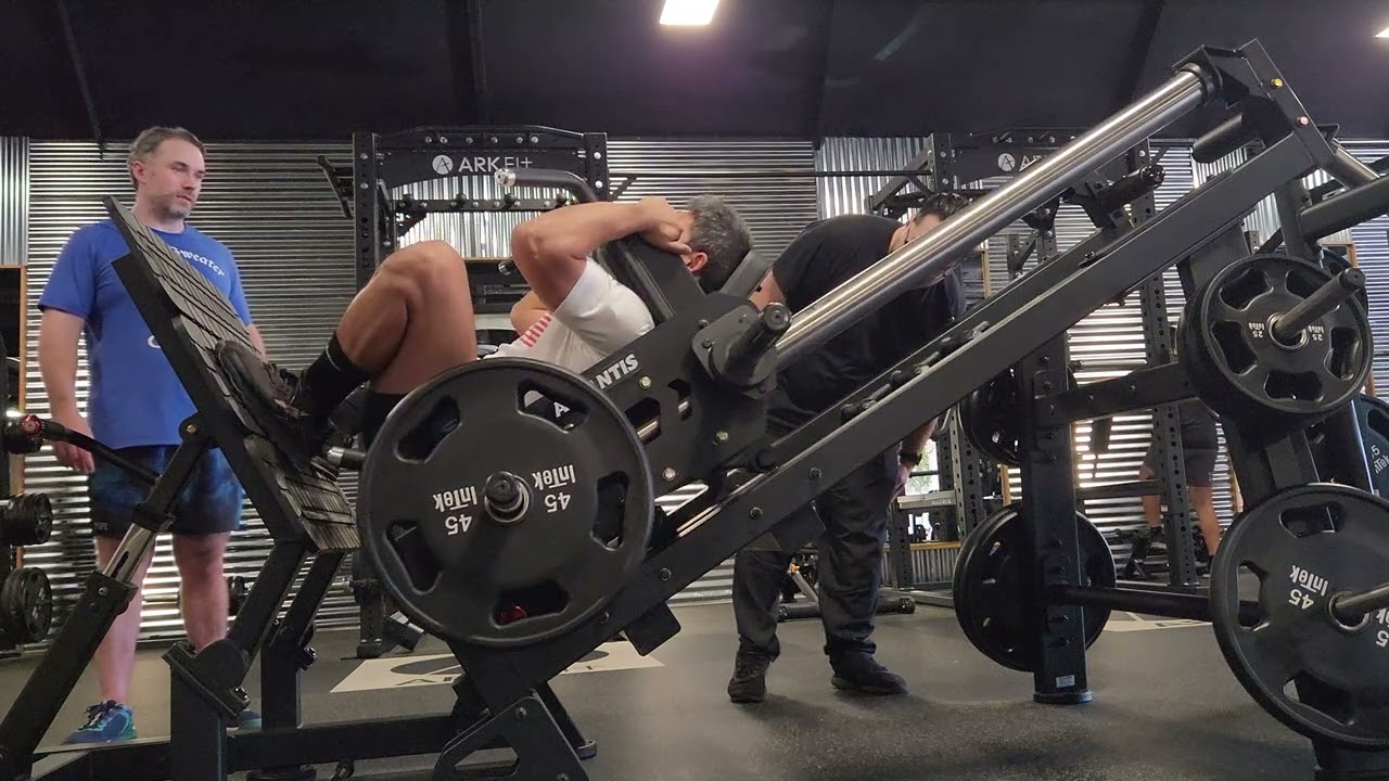 Atlantis Hack squat pro (hack/leg press combo) MODEL PW412