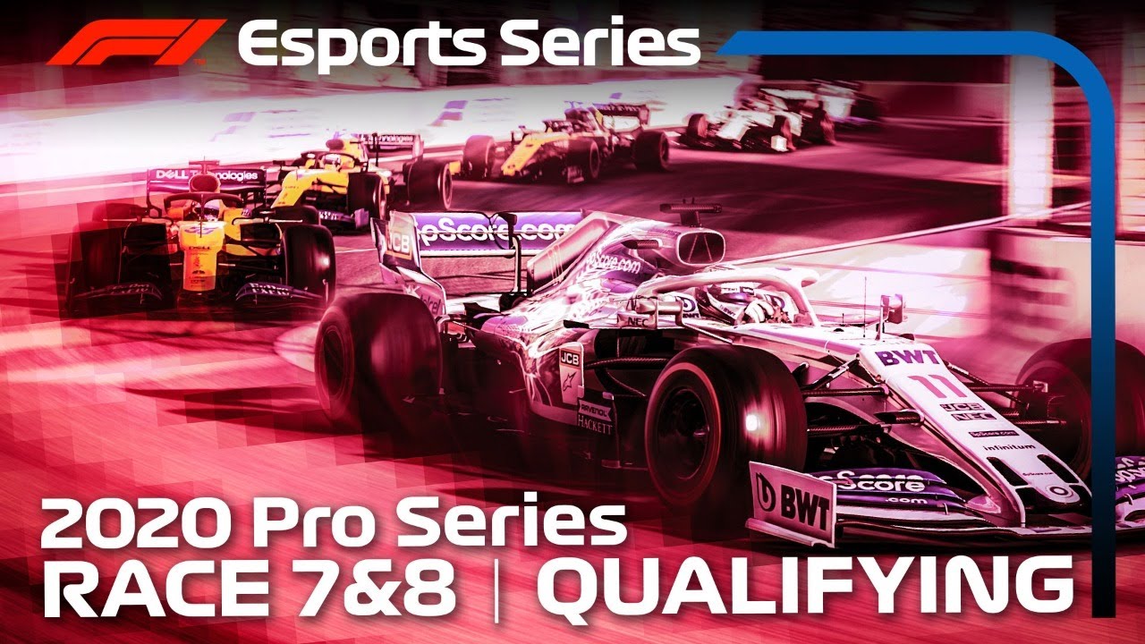 F1 Esports Pro Series 2020: Rounds 7 & 8 Qualifying