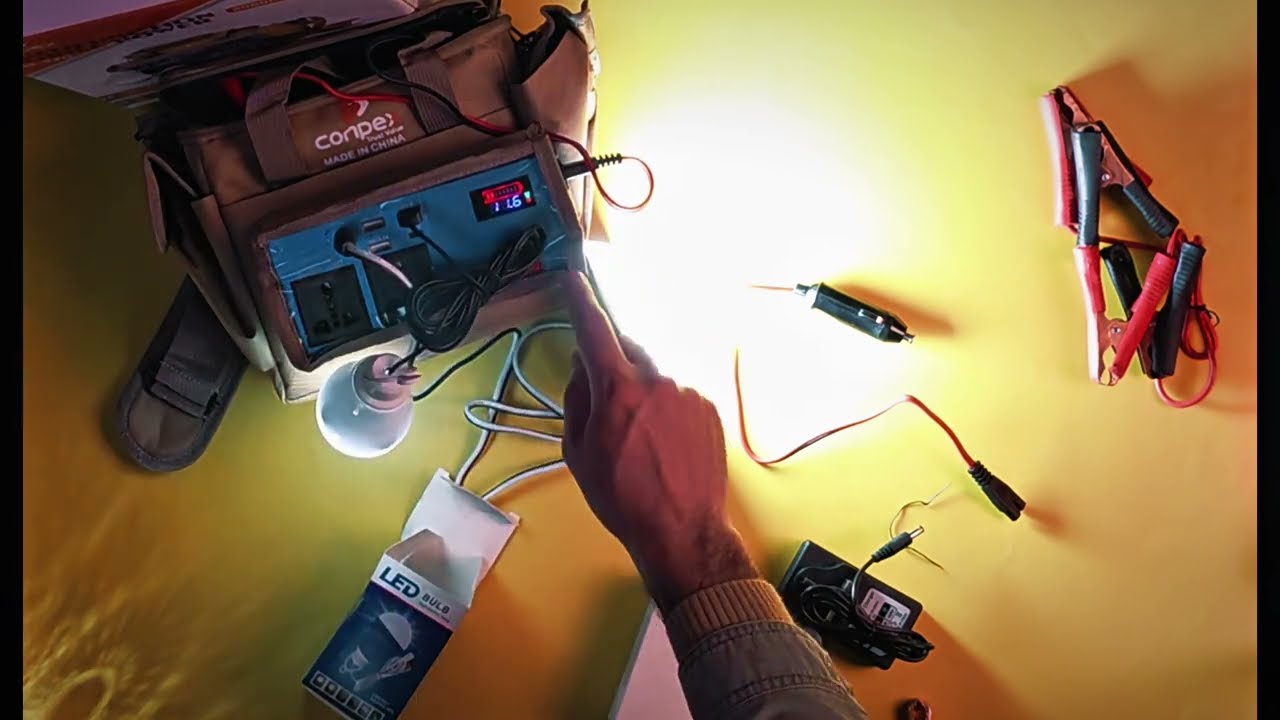 جبنالكم حل مشكلة الكهرباء 🔋⚡بهالفترة أفضل شيء تاخذه للبيت أو للرحلات هو العاكسة مع بطارية CONPEX