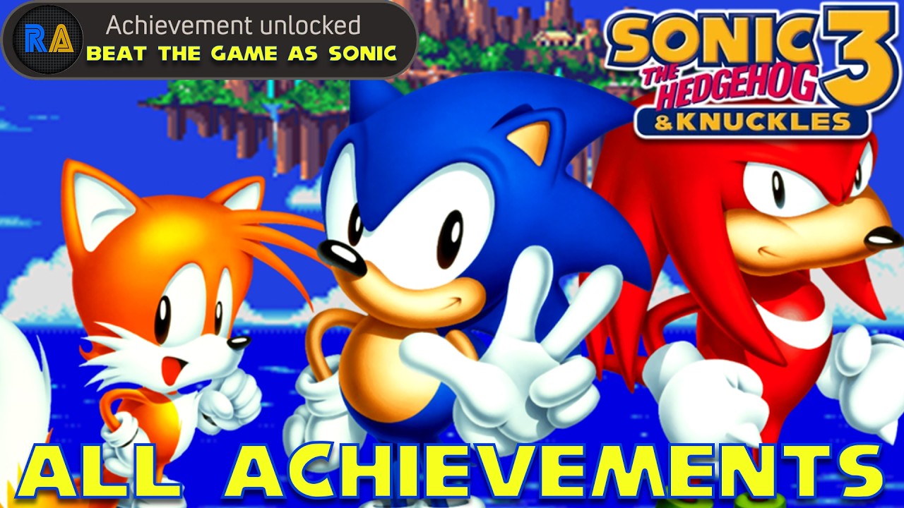 Getting Every Achievement in Sonic 3 & Knuckles! (LIVE)