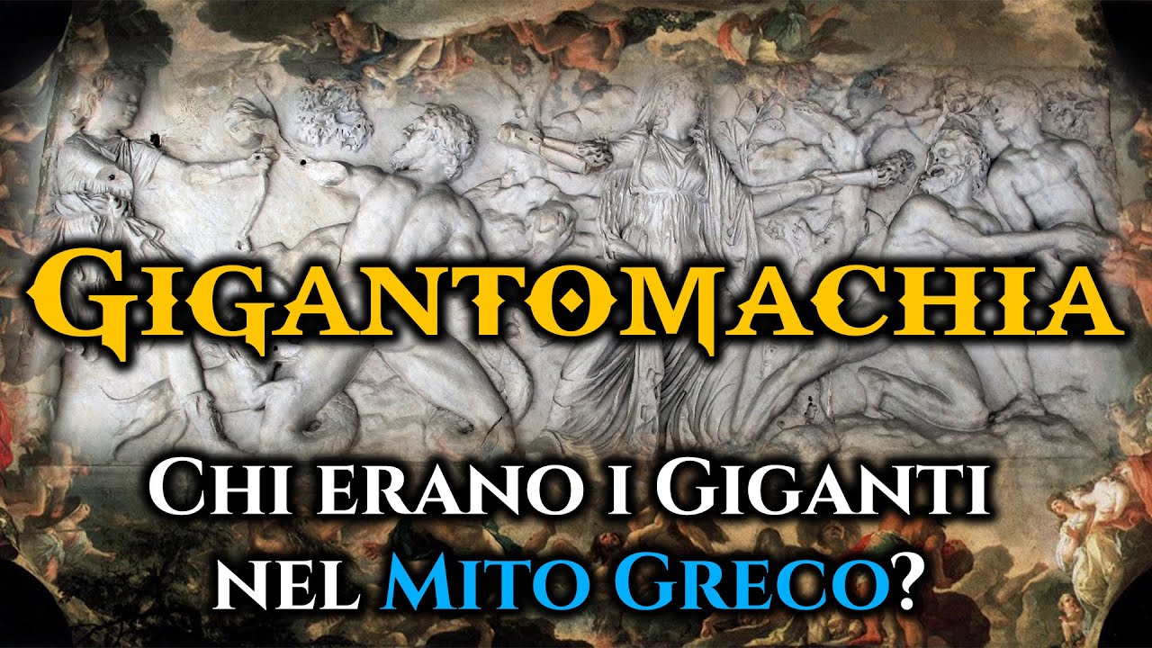 GIGANTOMACHIA: Chi erano i Giganti nel MITO GRECO?