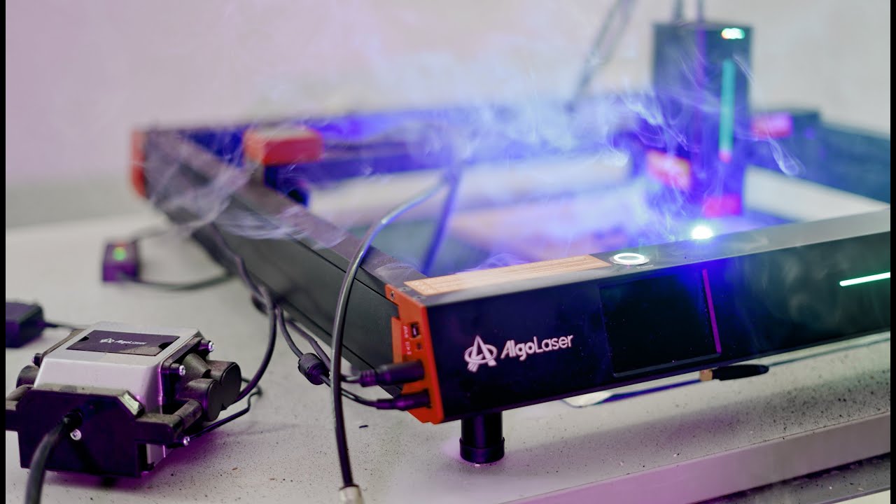 Лучший лазерный гравер? Диодный лазерный гравер AlgoLaser Delta 40W: распаковка, обзор, тест, при...