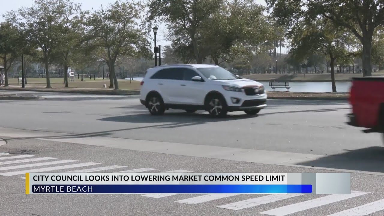 City council looking into lowering Market Common speed limit