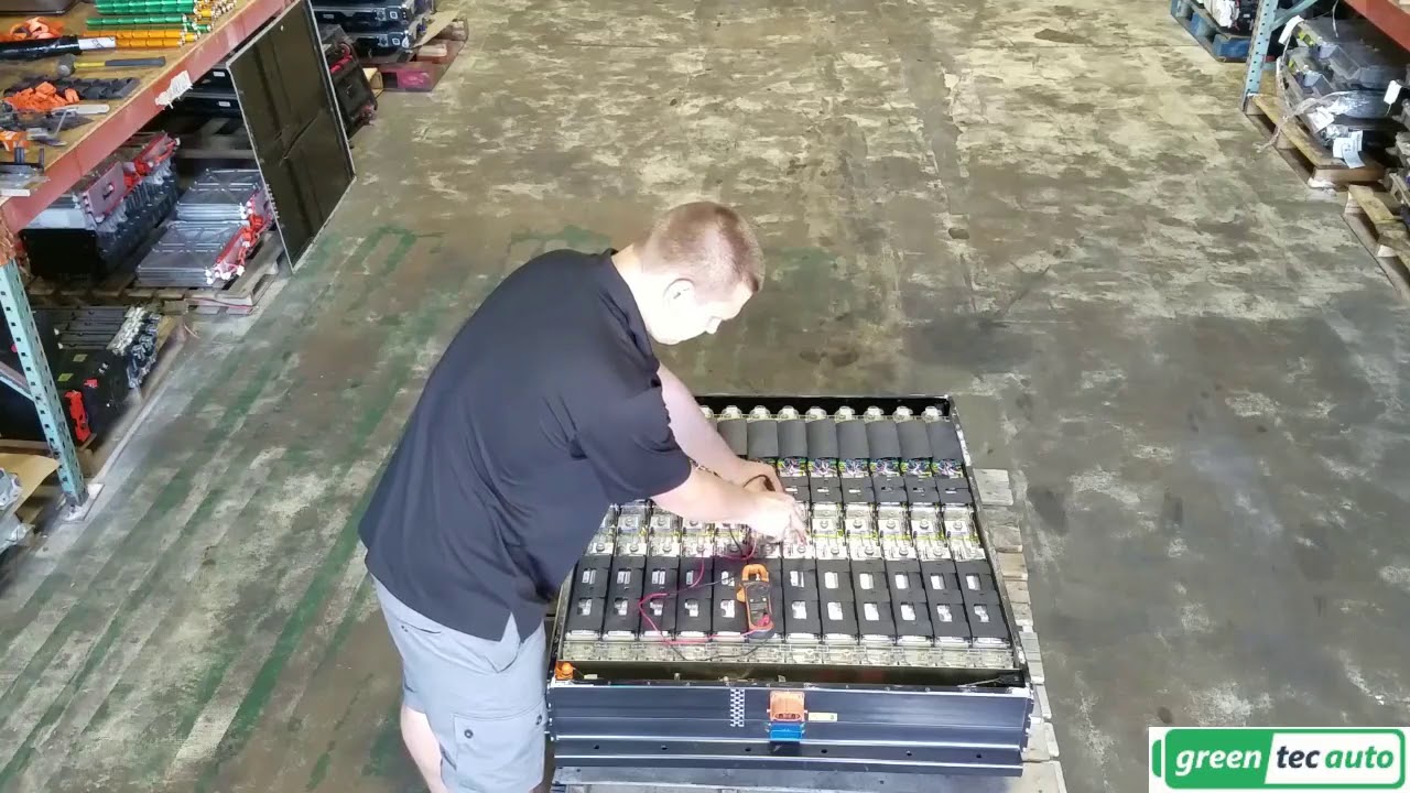 Tesla Battery teardown