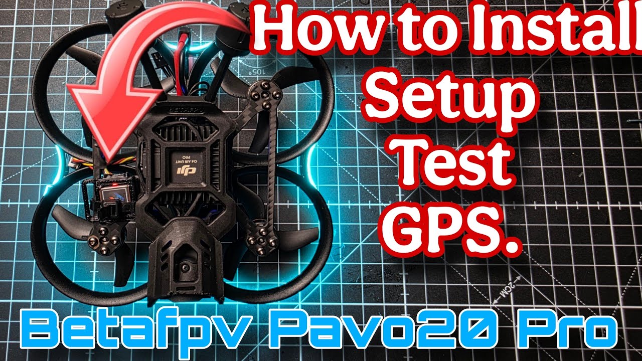 Как установить и настроить GPS на BetaFPV Pavo20 Pro + полный тест скорости с BoyWonderFPV!