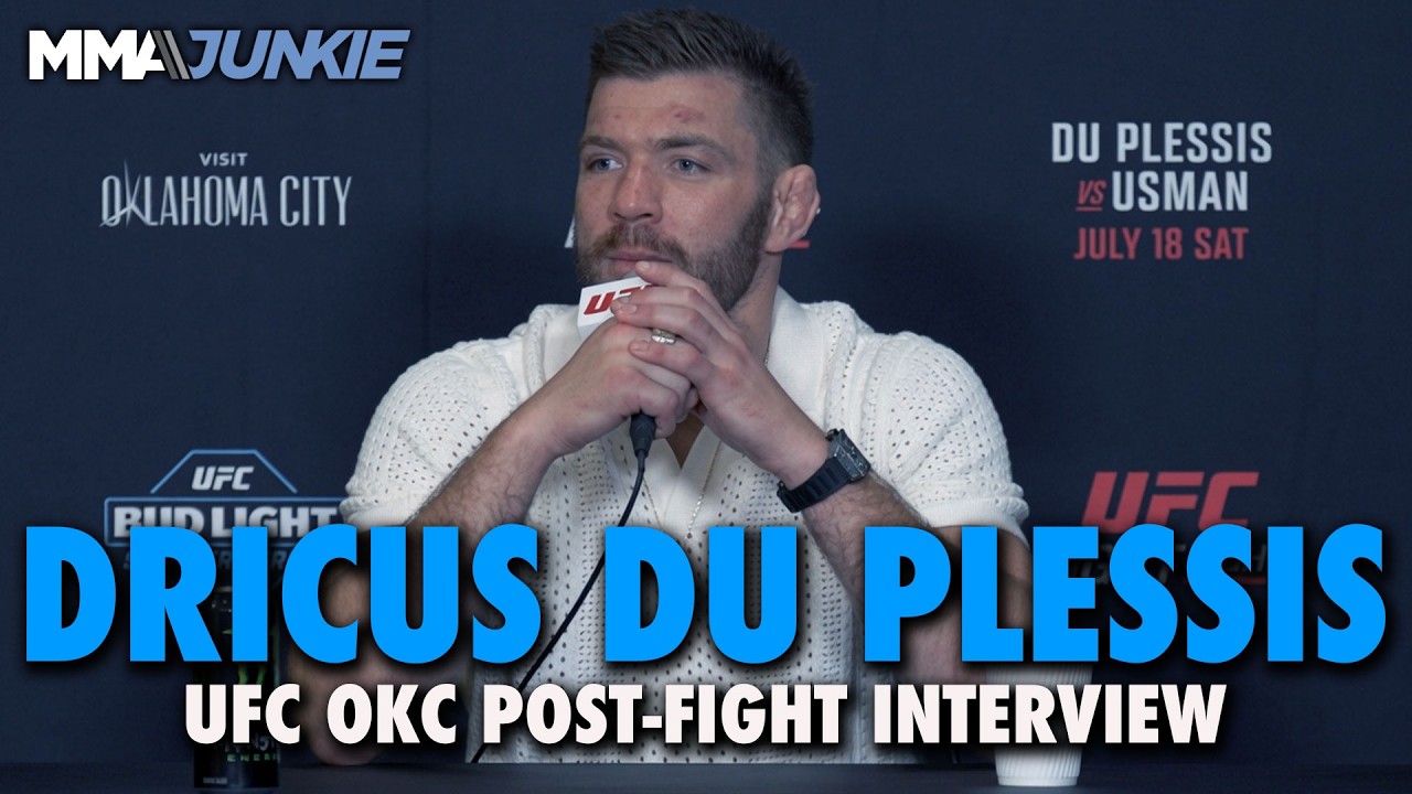 Dricus Du Plessis had '4 or 5 finishes' of Kamaru Usman, wants title shot | UFC OKC
