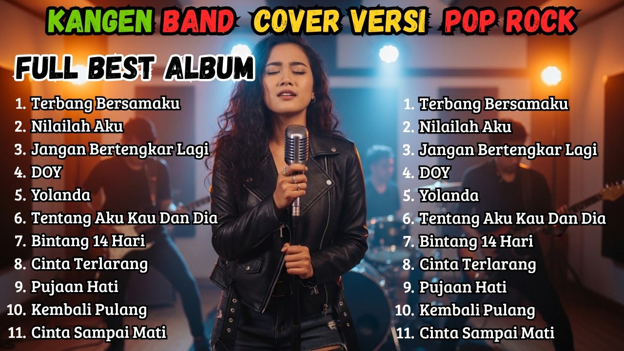 Top 10 Lagu Kangen Band Cover Slow Rock Santai 2025 🎸 Bikin Baper