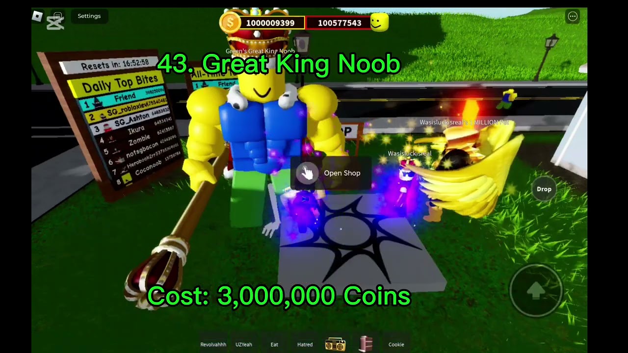 ALL 76 Pets with @gamerwasi105 | ROBLOX Shoot and Eat Noobs