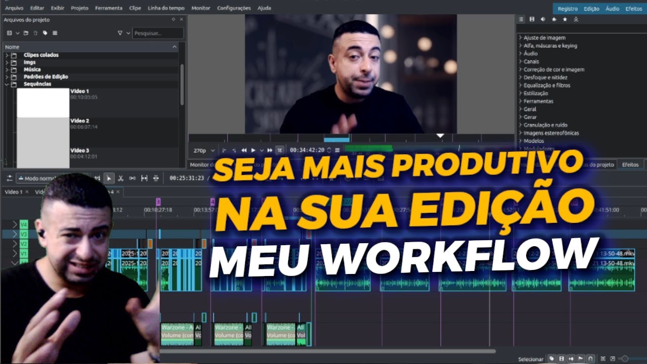 Como usar o Kdenlive como central de reaproveitamento de conteúdo