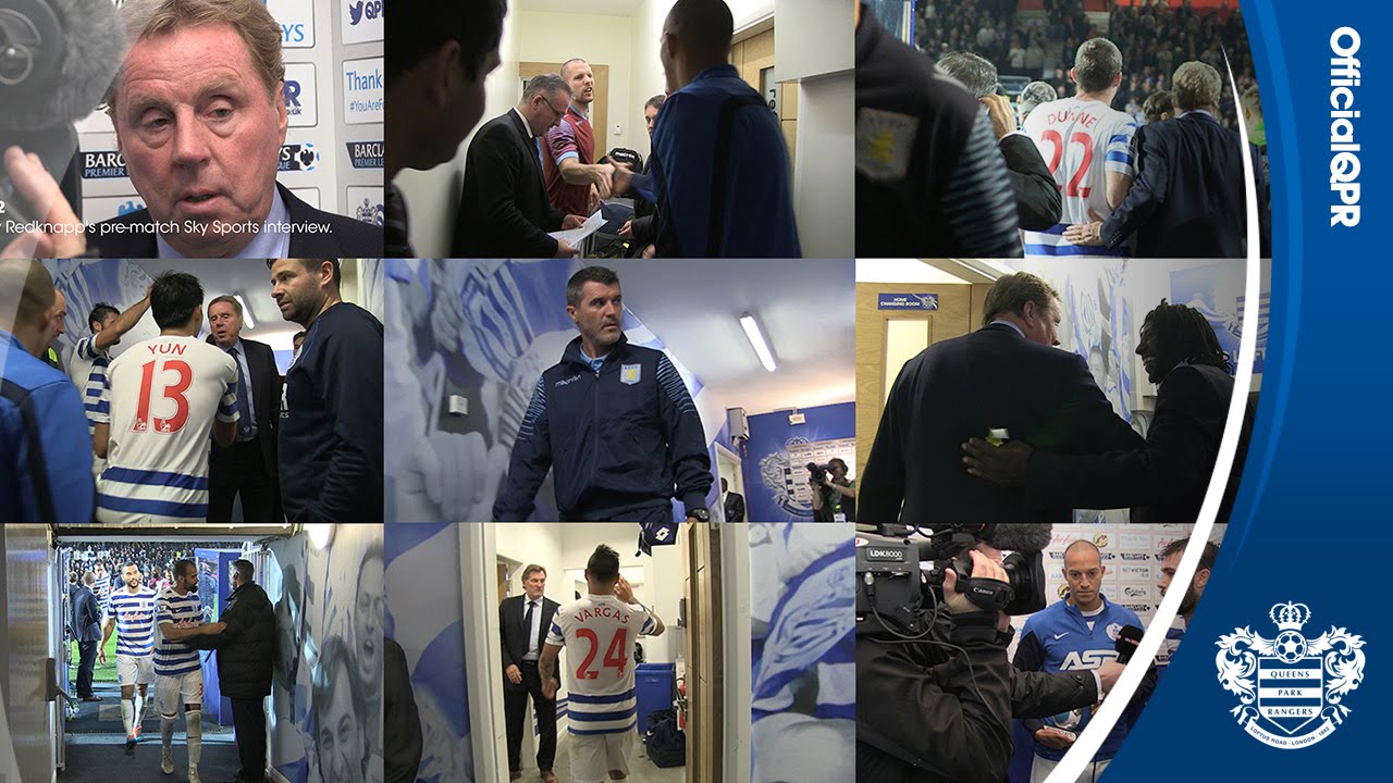 TUNNEL CAM I QPR 2, ASTON VILLA 0