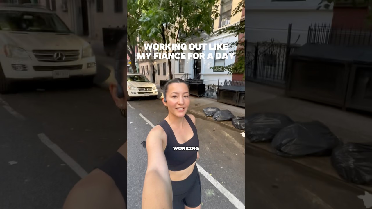 the tough love today is crazyyy😂#fitness #running #couple