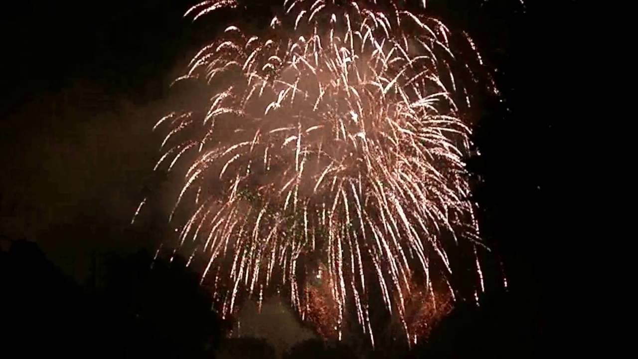 Feux d'artifice Besan&ccedil;on 14 juillet 2016