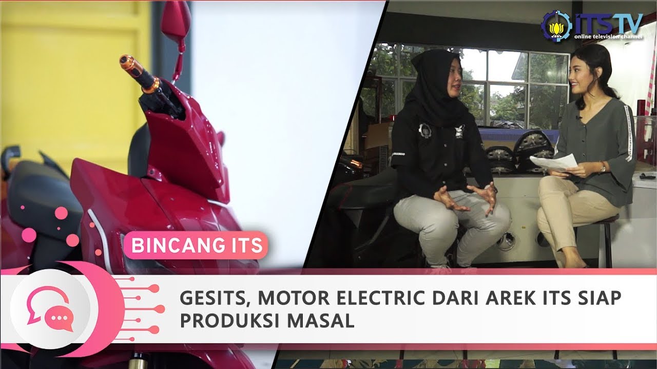 GESITS, Motor Electric Dari Arek ITS Siap Produksi Massal