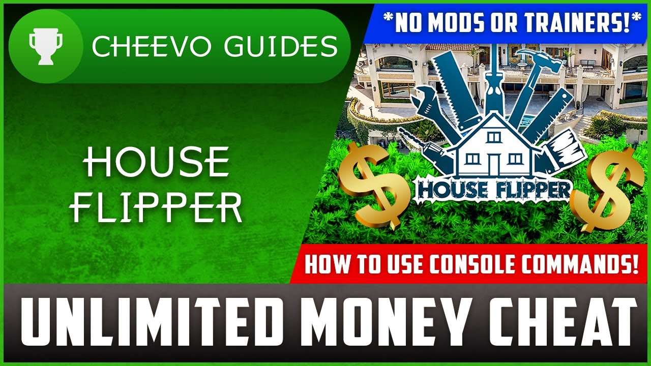 House Flipper — чит на неограниченные деньги с помощью консольных команд (Xbox Game Pass) **отклю...