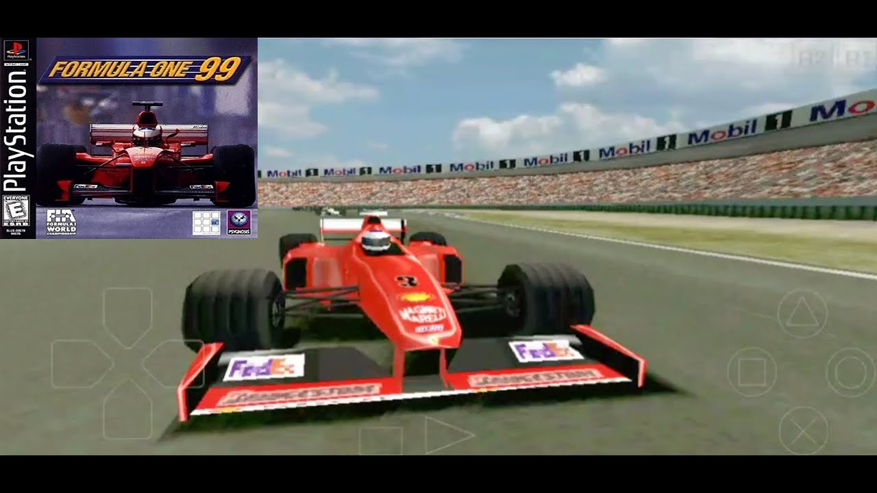 Game PS1 ePSXe Formula One 99